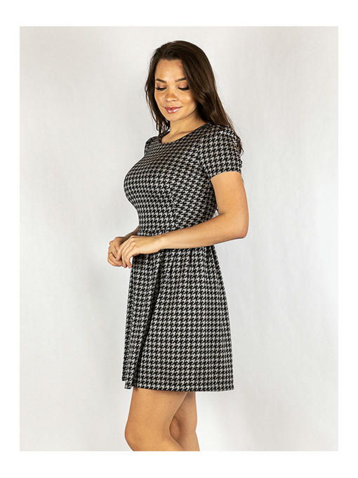 Платье черно-серое — изображение 3