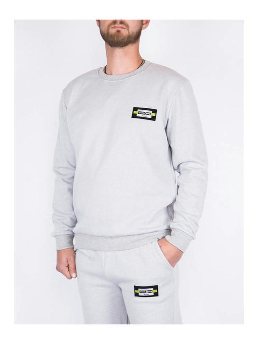 Костюм мужской светло-серый на флисе — изображение 7