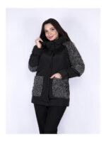 Пальто женское черное