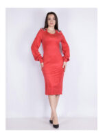 Платье корраловое