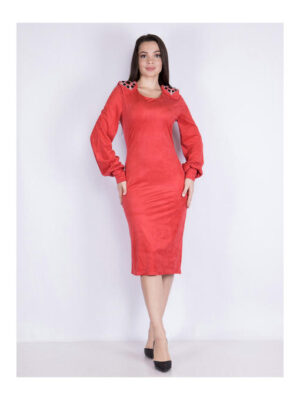 Платье корраловое