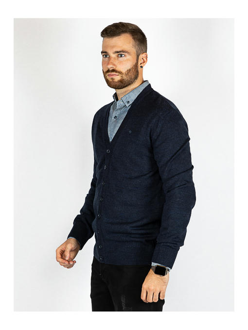 Кофта мужская темно-синяя — изображение 3