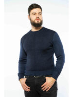 Пуловер в мелкий принт