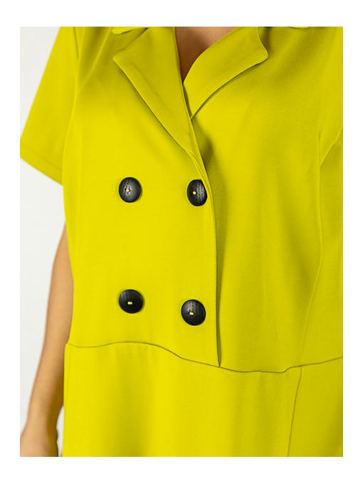 Платье батал салатовое — изображение 3