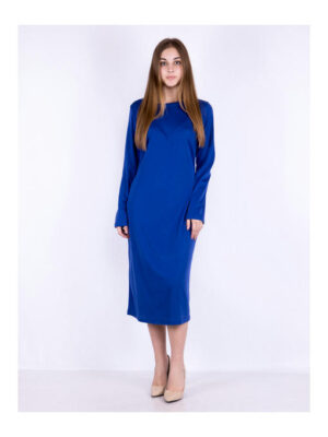 Платье цвет электрик