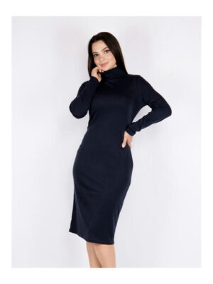 Платье темно-синее