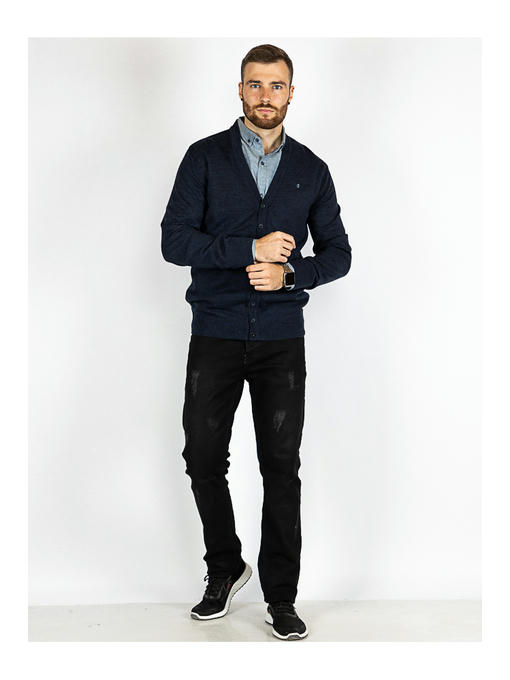 Кофта мужская темно-синяя — изображение 2