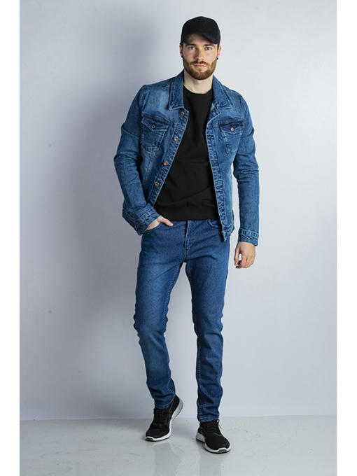 Куртка мужская синяя — изображение 2