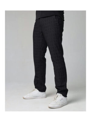 Брюки мужские графит-клетка