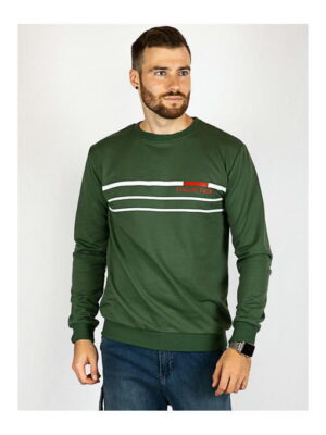 Свитшот мужской зеленый