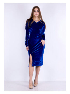 Платье цвет электрик