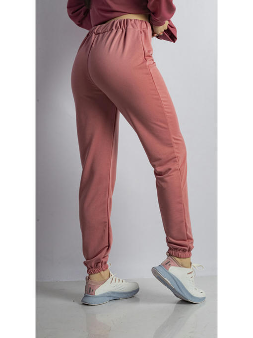 Брюки спортивные женские розовые — изображение 4