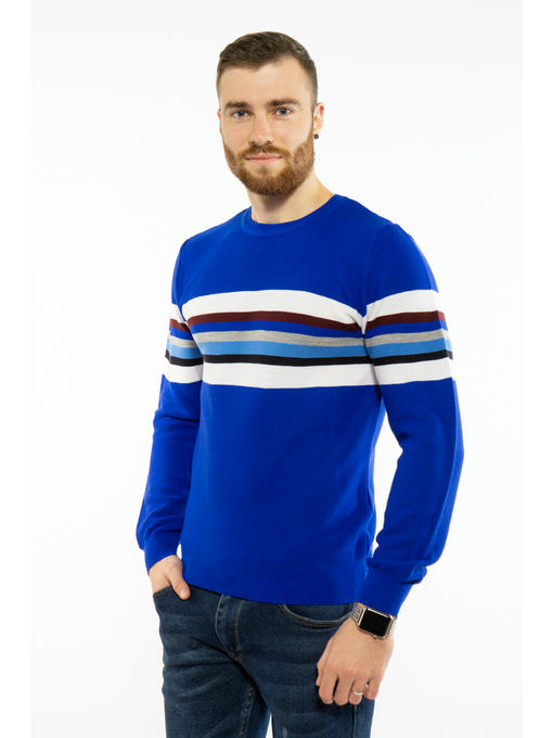 Свитер в полоску на груди — изображение 7