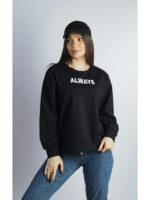 Свитшот женский черный