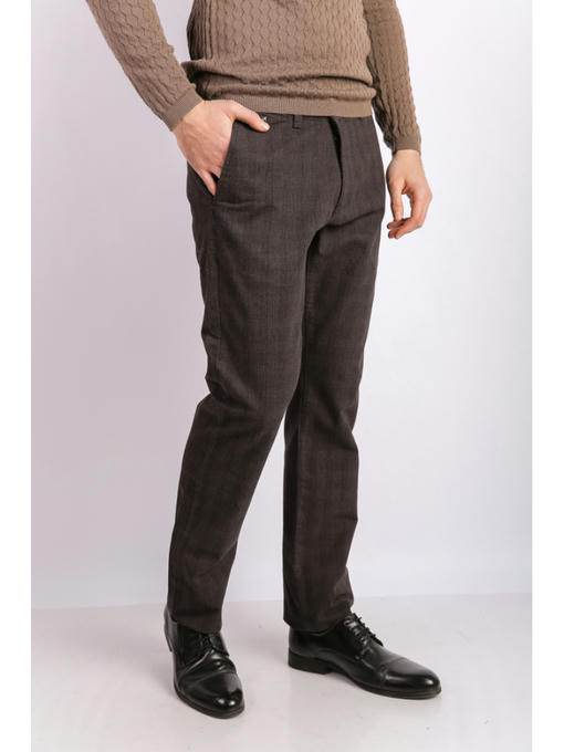 Брюки мужские коричневые — изображение 3