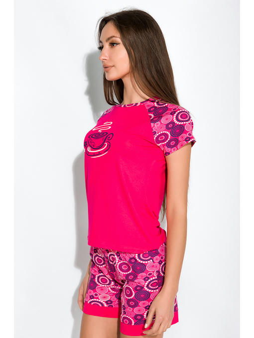 Пижама женская с рукавом реглан — изображение 3