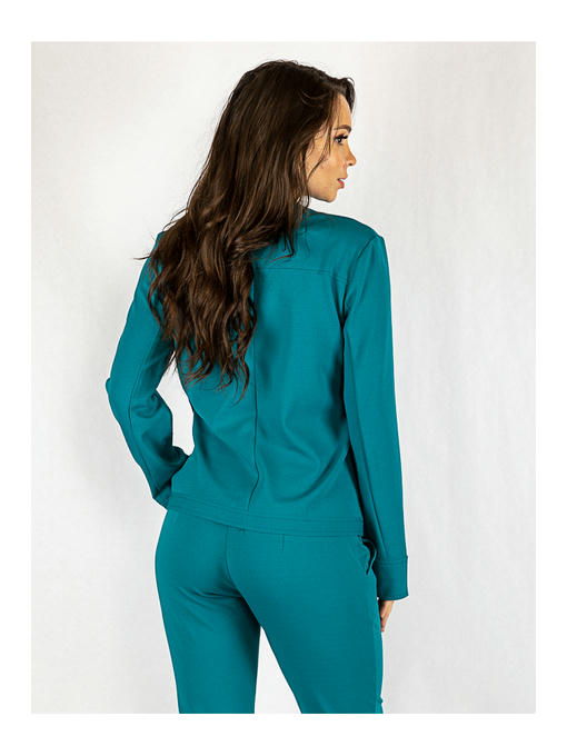 Костюм женский бирюзовый — изображение 5