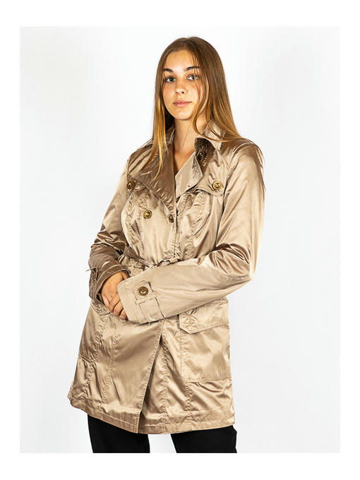 Плащ женский бронзовый — изображение 3