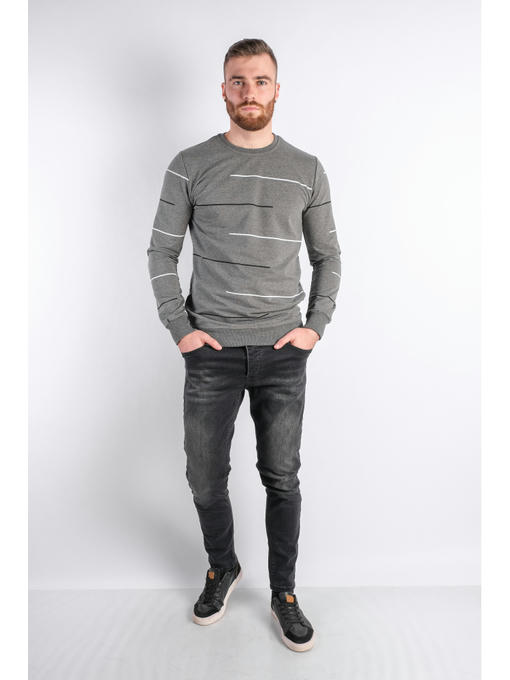 Свитшот серый мужской — изображение 2