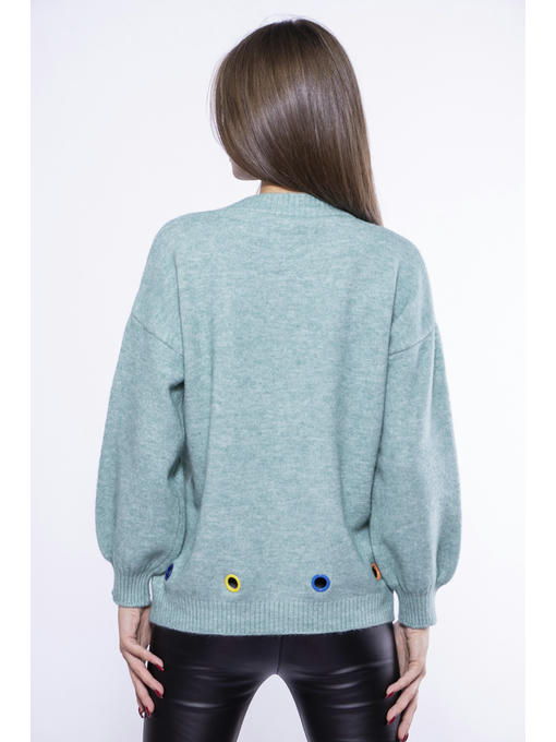 Свитер с люверсами — изображение 9