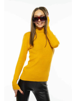 Гольф женский однотонный