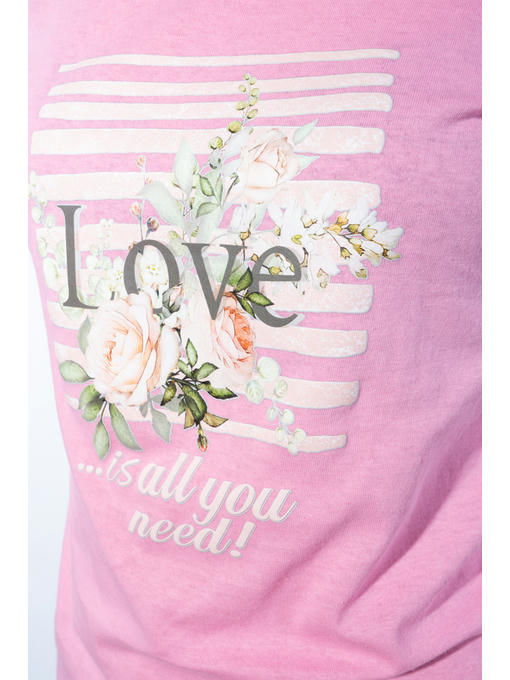 Лонгслив женский с принтом LOVE — изображение 10