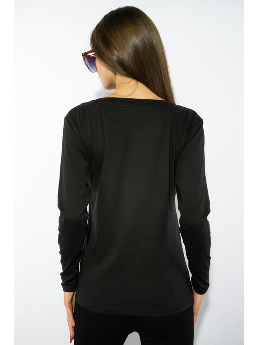 Лонгслив женский с принтом LOVE — изображение 4