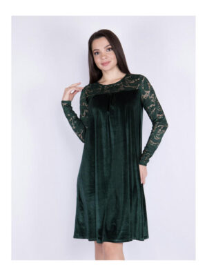 Платье зеленое
