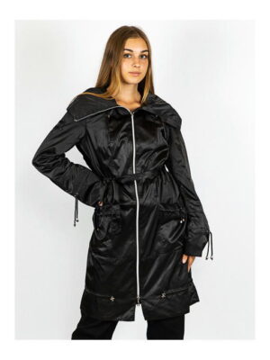 Плащ женский черный
