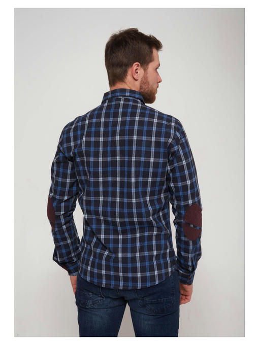 Рубашка мужская в клетку — изображение 3