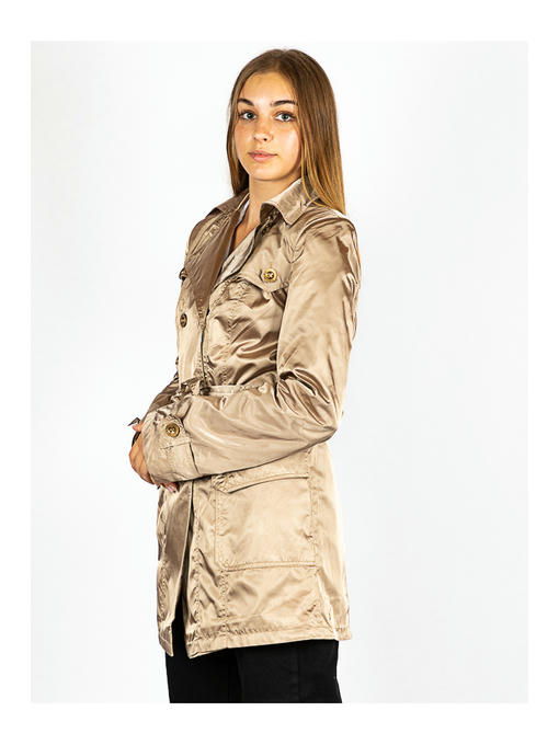 Плащ женский бронзовый — изображение 4