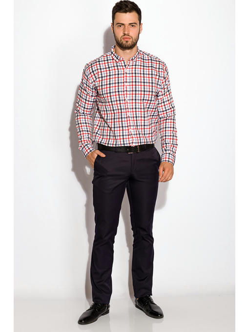 Рубашка в клетку с коротким рукавом — изображение 2