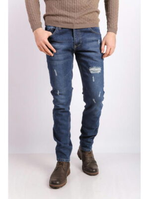 Джинсы мужские синие