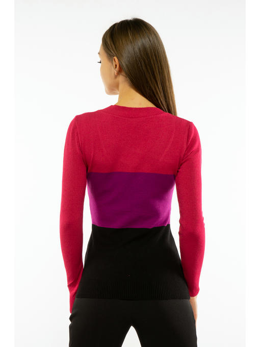 Пуловер женский с V-образным вырезом — изображение 9