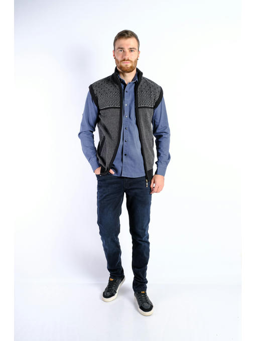 Жилетка вязаная мужская — изображение 6