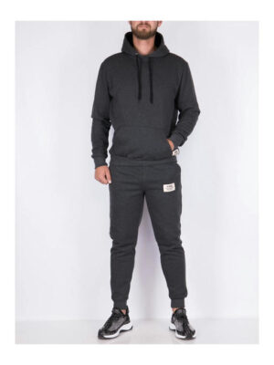 Костюм мужской темно-серый на флисе