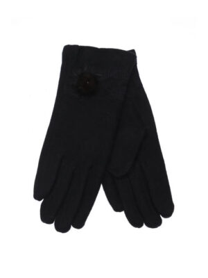 Перчатки женские черные