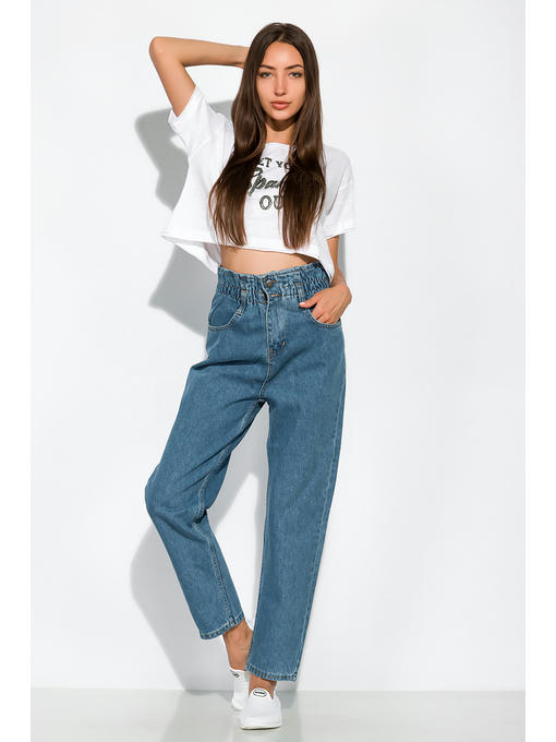 Джинсы с высокой посадкой — изображение 7