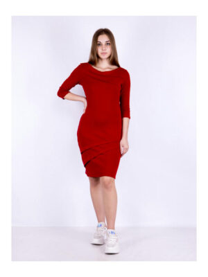 Платье красное