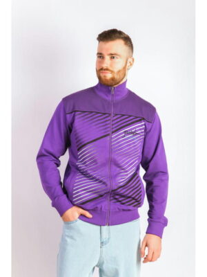 Кофта мужская фиолетовая