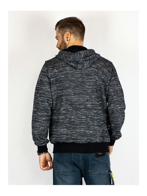 Кофта спортивная мужская темно-синяя — изображение 4