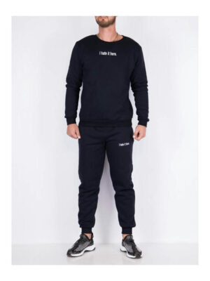 Костюм мужской темно-синий на флисе