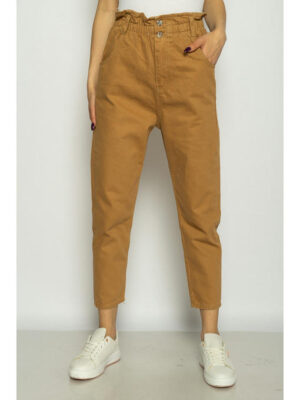 Стильные джинсы с высокой посадкой