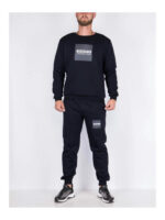 Костюм мужской темно-синий на флисе