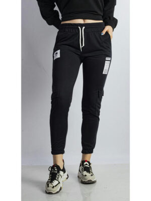 Брюки спортивные женские темно-синие