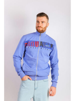Кофта мужская светло-синяя