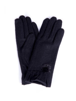 Перчатки женские черные