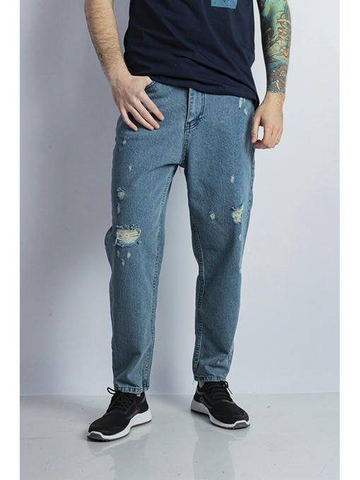 Джинсы мужские синие