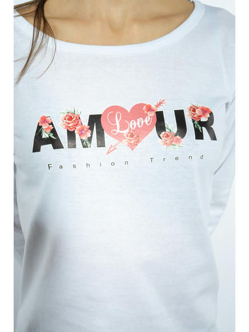 Лонгслив женский с принтом — изображение 10