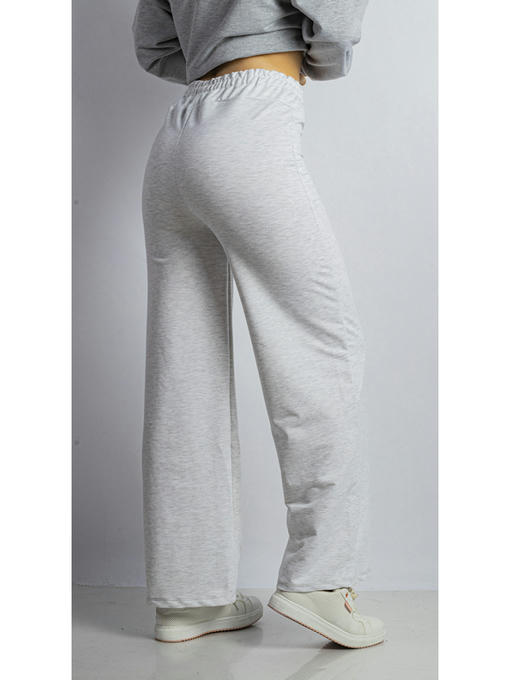 Брюки спортивные женские светло-серый — изображение 3